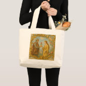 Roland en Aude middeleeuwse legende Grote Tote Bag (Voorkant (product))