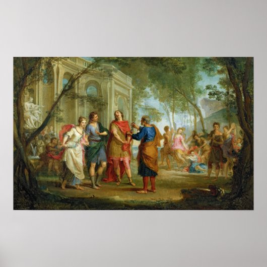 Roland Learning of the Love of Angelica and Medoro Poster (Voorkant)