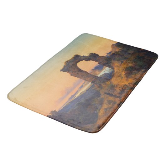 Roland's Arch (door Andreas Achenbach) Badmat (Gekanteld)