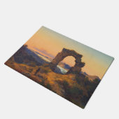 Roland's Arch (door Andreas Achenbach) Deurmat (Schuin)