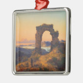 Roland's Arch (door Andreas Achenbach) Metalen Ornament (Links)