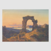 Roland's Arch (door Andreas Achenbach) Tissuepapier (Voorkant)