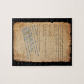 "ROLAND'S BRIEF" Puzzle Legpuzzel (Horizontaal)