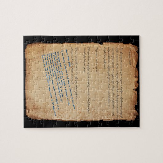 "ROLAND'S BRIEF" Puzzle Legpuzzel (Horizontaal)