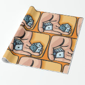 Rolapparaat Cadeaupapier (Uitgerold)