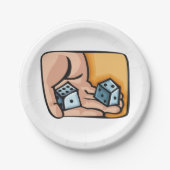 Rolapparaat Papieren Bordje (Voorkant)