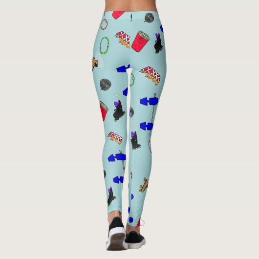 Rolbaan leggings (Achterkant)