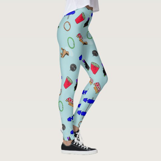 Rolbaan leggings (Rechts)