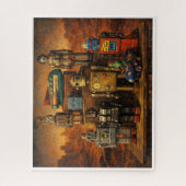 ROLBEURT VOOR SCI-FI TIN TOY RUIMTEROBOTS LEGPUZZEL (Verticaal)