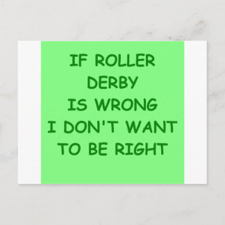 rolderby briefkaart