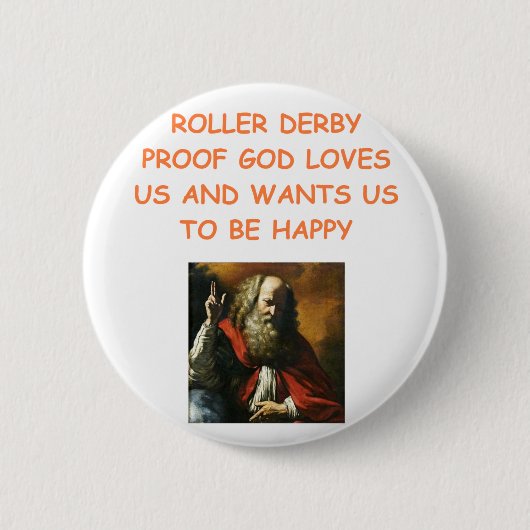 rolderby ronde button 5,7 cm (Voorkant)