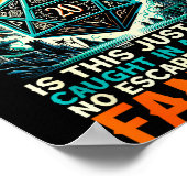 Role Playing Game Rpg Master D20 Tabletop Funny Rp Poster (Hoek)