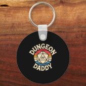 Role Playing Gamer Dad Rpg Master Tabletop Funny R Sleutelhanger (Voorkant)