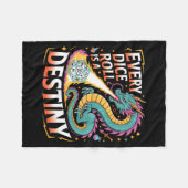 Role Playing Gamer Rpg Master D20 Tabletop Funny R Fleece Deken (Voorkant (Horizontaal))