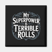 Role Playing Gamer Rpg Master D20 Tabletop Funny R Magneet (Voorkant)