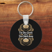 Role Playing Gamer Rpg Master D20 Tabletop Funny R Sleutelhanger (Voorkant)