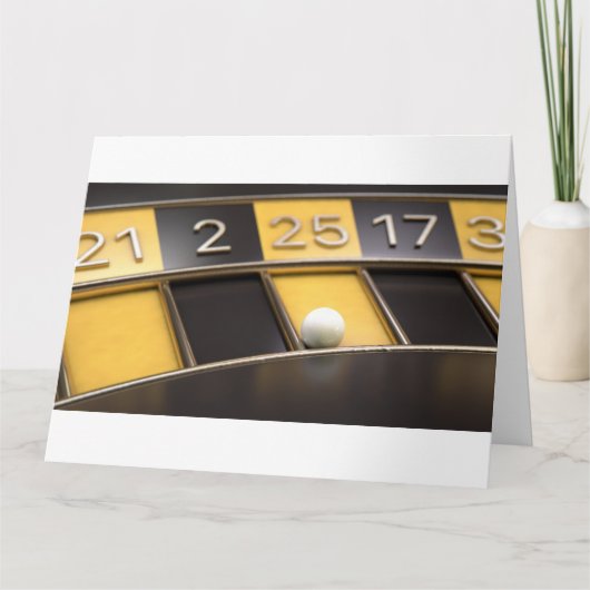 Rolette Wielzwart en geel Kaart (Voorkant)