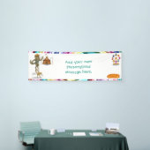 Rolf wolf evenwichtskunst spandoek (Beurs)