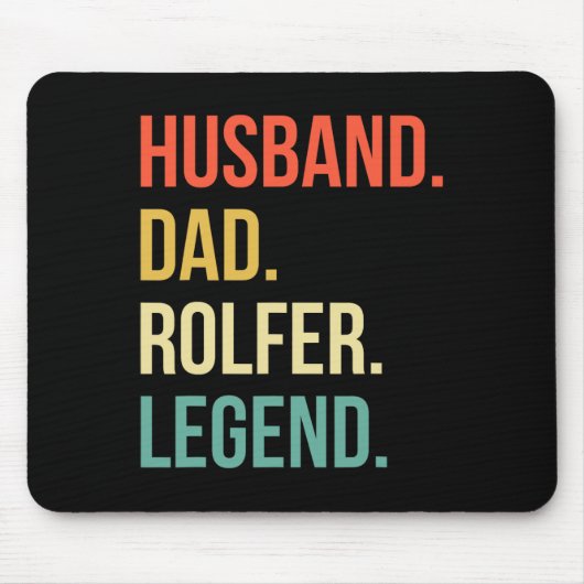 Rolfer Dad Husband Vaderdag Rolfer Muismat (Voorkant)