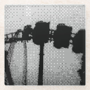 rolglas-onderzetter van onderzetter