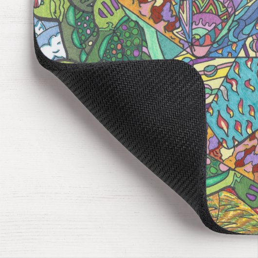 Rolheuvels van schildpadden muismat (Hoek)