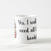 Rolig mugg till bokälskare koffiemok (Center)