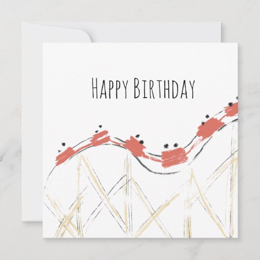 Rolkustwacht Hand Drawn Birthday (Voorkant)