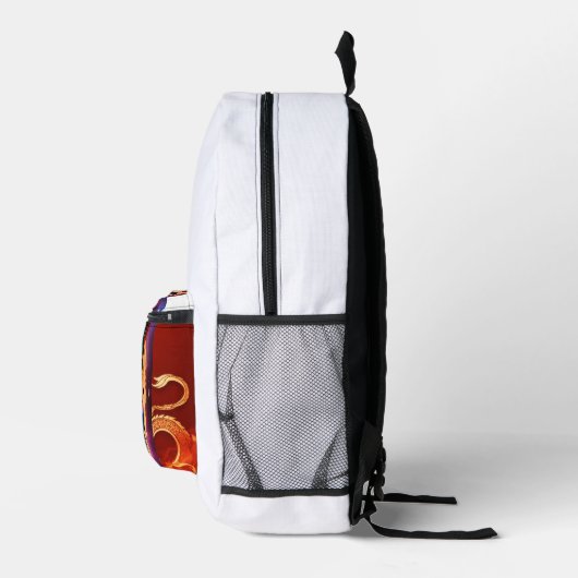 Roll and Rock Head Zwart Rugzak tassen (Rechts)