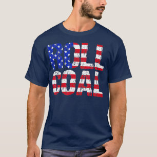 Roll Coal Diesel Truck Pickup Truck American USA T-shirt