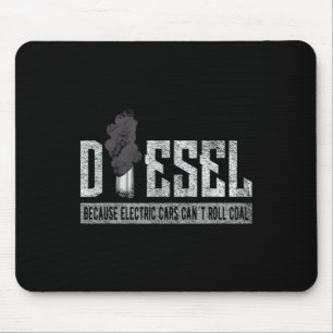 Roll Coal Truck _ Diesel Truck Elektrische Auto's Muismat