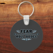 Roll Dodge - blauw Sleutelhanger (Voorkant)