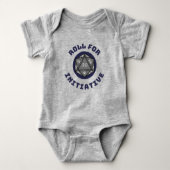 Roll for Initiative Boys Baby Bodysuit (Voorkant)