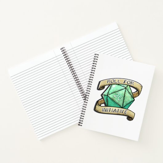 Roll for Initiative Notitieboek (Binnen)