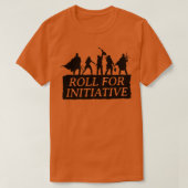 Roll for Initiative T-shirt (Design voorkant)