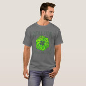 Roll For Shenanigans Retro Draken Dobbelsteen D20 T-shirt (Voorkant volledig)