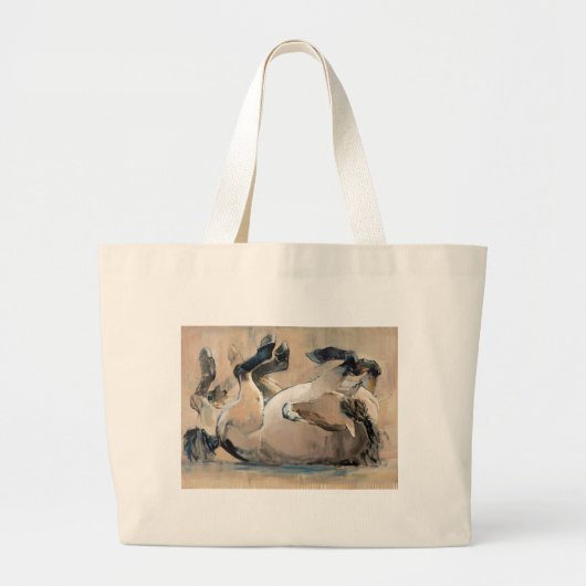 Roll Grote Tote Bag (Voorkant)