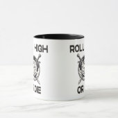Roll hoog of matrijs 20 kant Dice Mok (Midden)