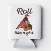Roll like a Girl Jiu Jitsu Blikjeskoeler (Achterkant)