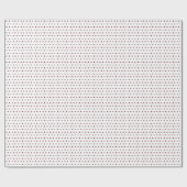 Roll of Autumn Burgundy Polka Dots Cadeaupapier (Vlak)