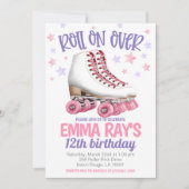 Roll on Roller Schaatsen Verjaardag Kaart (Voorkant)