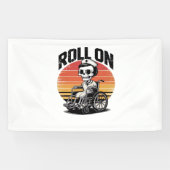 Roll On Skeleton Nurse – Dark Humor Healthcare VIB Spandoek (Horizontaal)