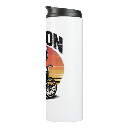 Roll On Skeleton Nurse – Dark Humor Healthcare VIB Thermosbeker (Geroteerd rechts)