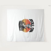 Roll On Skeleton Nurse – Dark Humor Healthcare VIB Wandkleed (Voorkant (horizontaal))