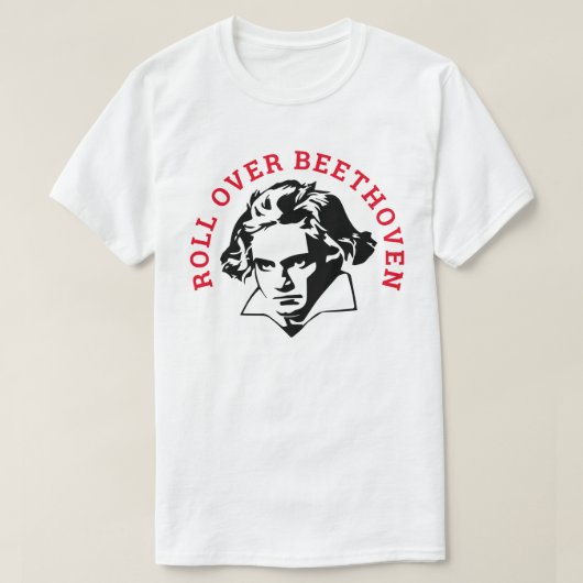 Roll Over Beethoven T-shirt (Design voorkant)