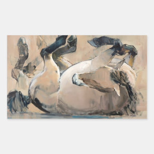 Roll Rechthoekige Sticker