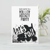 Roll (Roller Hockey) Kaart (Staand voorkant)