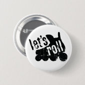 Roll (Roller Hockey) Ronde Button 5,7 Cm (Voorkant /achterkant)