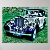 Roll Royce 1930 Poster (Voorkant)
