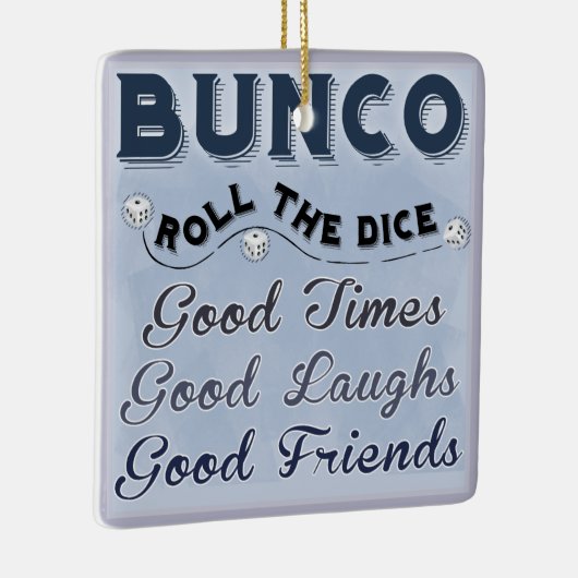 Roll the Dice Bunco Ornament (Rechts)