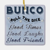 Roll the Dice Bunco Ornament (Voorkant)